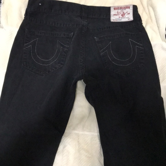 Black True Religion Jeans - Picture 1 of 3